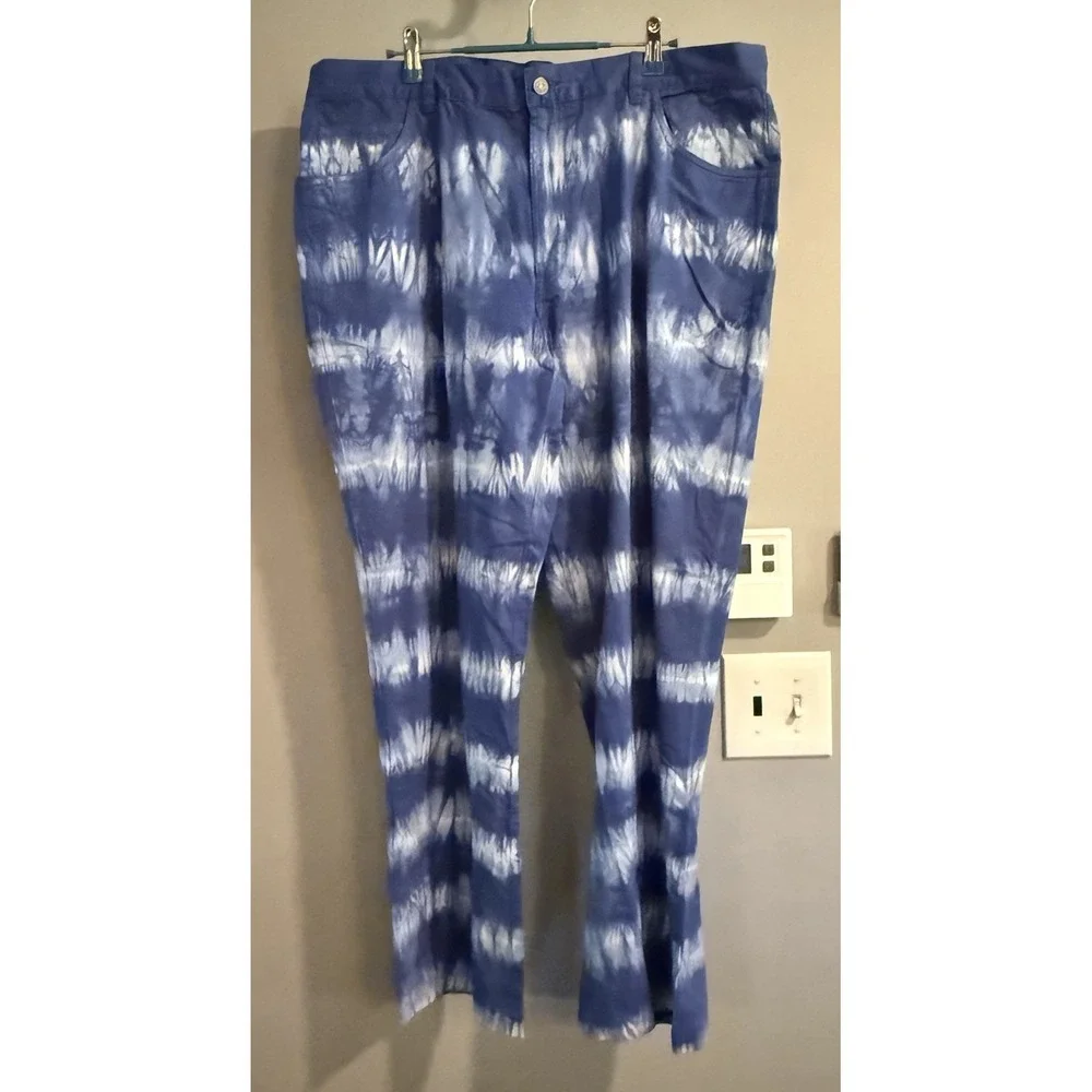 Polo Ralph Lauren Pants Chino Tie Dyed Lightweight Cotton Vintage‎ 38x30